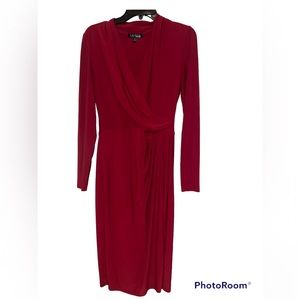 Red Lauren Ralph Lauren Dress
